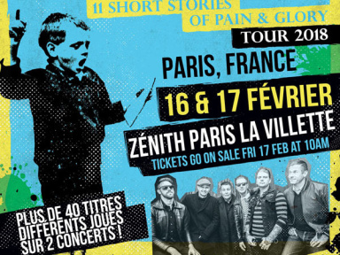 Dropkick Murphys en concerts au Zénith de Paris en 2018
