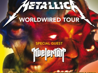 Metallica en concerts à l'Arena Bercy de Paris en septembre 2017
