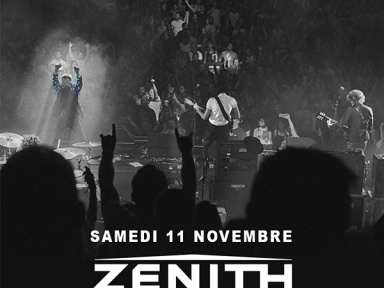 Kasabian en concert au Zénith de Paris en novembre 2017