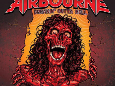 Airbourne en concert à l'Olympia de Paris en octobre 2017
