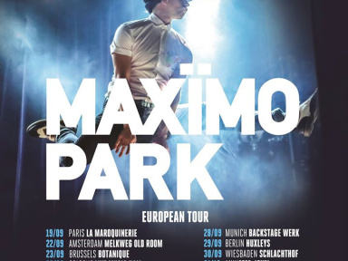 Maxïmo Park en concert à La Maroquinerie