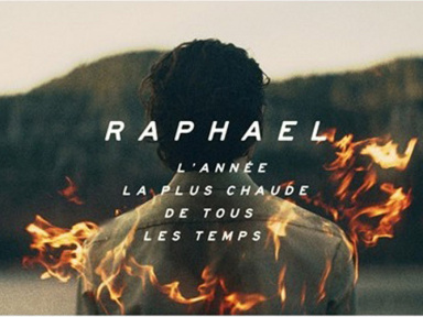 Raphaël en concert au Casino de Paris en octobre 2017