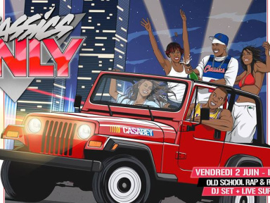 Classics Only à La Clairière : Old School Rap & R&B DJ Sets & Live
