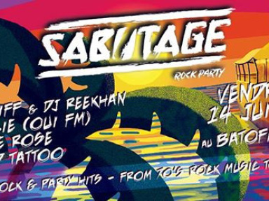 Sabotage Rock Party au Batofar : From 70’s to Now