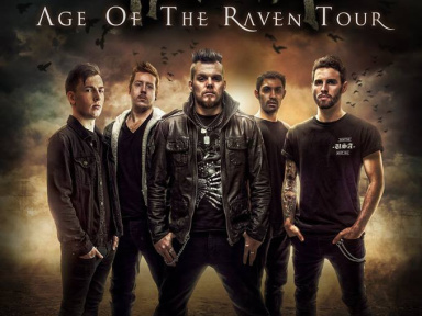 The Raven Age en concert à La Boule Noire de Paris en novembre 2017