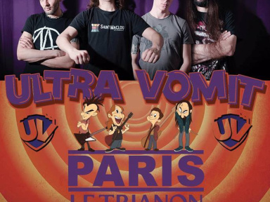 Ultra Vomit en concert au Trianon de Paris 