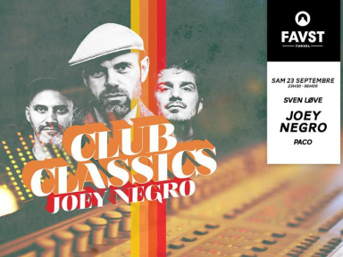 Joey Negro et Sven Løve au Faust
