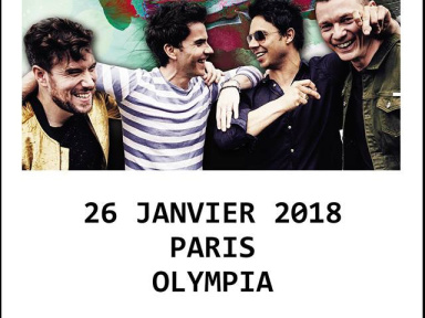 Stereophonics en concert à l'Olympia de Paris en janvier 2018