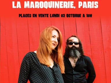 The Limiñanas en concert à La Maroquinerie de Paris en décembre 2017