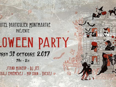 Halloween Party 2017 à l'Hôtel Particulier Montmartre