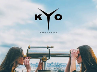 Kyo en concert à l'AccorHotels Arena Bercy de Paris en novembre 2018