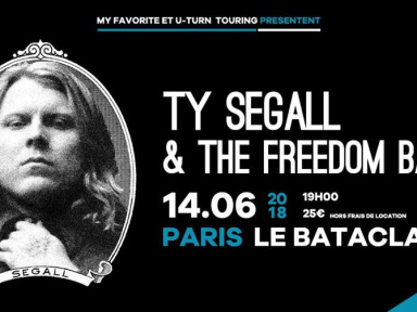 Ty Segall & The Freedom Band en concert au Bataclan de Paris en juin 2018