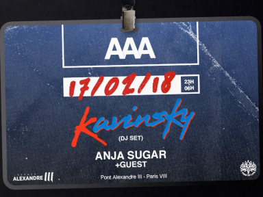 Kavinsky au AAA Paris