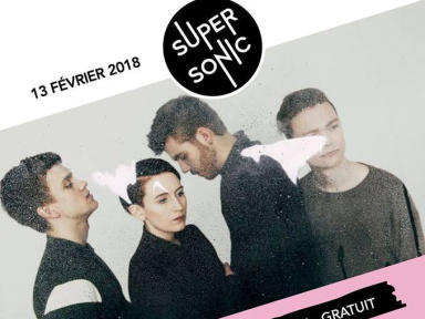 Vök en concert au Supersonic