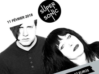 Lydia Lunch & Weasel Walter en concert au Supersonic