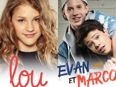 Lou, Evan & Marco en concert à l’Olympia de Paris en mars 2018