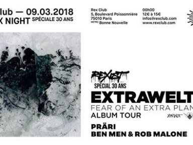 Btrax x Rex Club 30 Years avec Extrawelt en Live