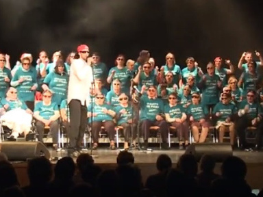 Huguette The Power : 55 mamies et papis en concert au Grand Rex de Paris