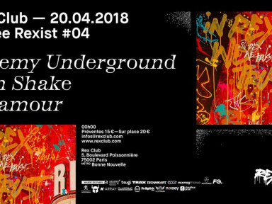 Rexist #4 au Rex Club avec Jeremy Underground
