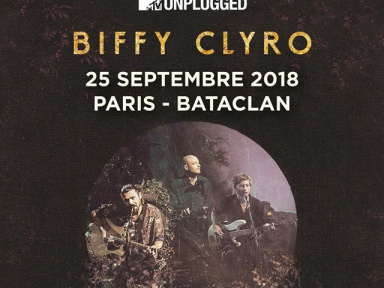 Biffy Clyro en concert unplugged au Bataclan de Paris en septembre 2018