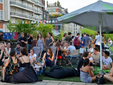 BBQ & DJ Set sur le Toit du Point Ephémère 