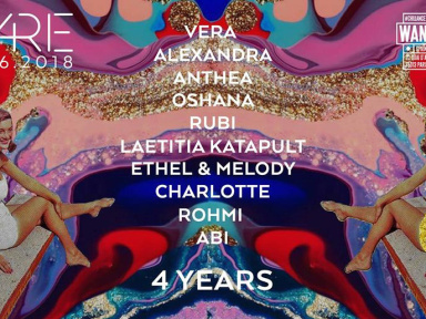 RA+RE - 4 Years Anniversary au Wanderlust