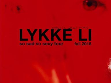 Lykke Li en concert au Bataclan de Paris en novembre 2018