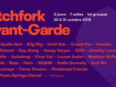Pitchfork Avant-Garde 2018 à Paris