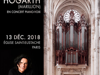 Steve Hogarth de Marillion en concert à L'Eglise Saint-Eustache 