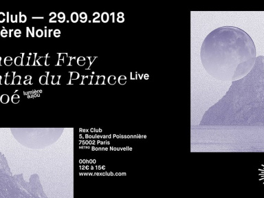 Lumière Noire au Rex Club avec Pantha Du Prince en live
