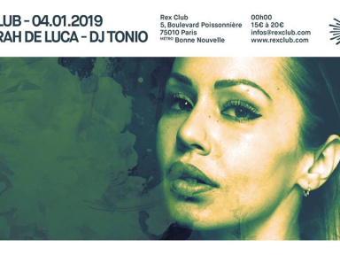Rex Club présente Deborah De Luca et DJ Tonio