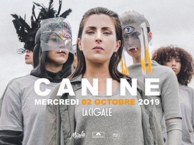 Canine en concert à La Cigale de Paris en octobre 2019