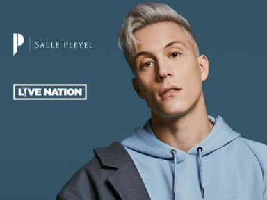 Loïc Nottet en concert à La Salle Pleyel de Paris en octobre 2019