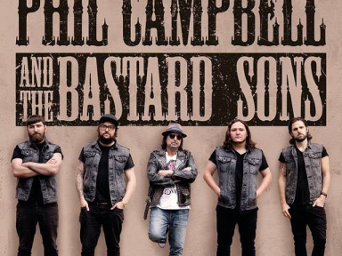 Phil Campbell and The Bastard Sons en concert au Café de la Danse en septembre 2019