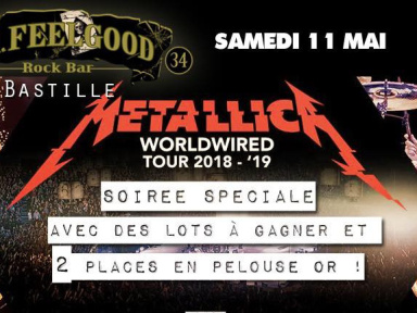 Metallica Warm Up au Dr FeelGood Bastille à Paris