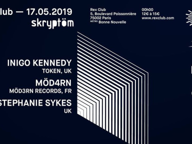 Skryptöm au Rex Club avec Inigo Kennedy