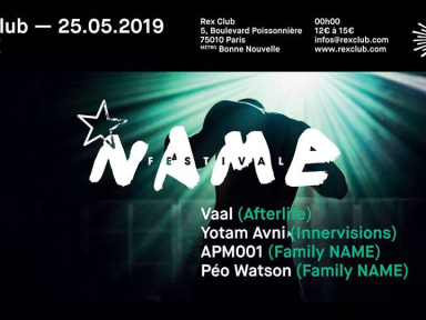 Name Festival au Rex Club avec Vaal