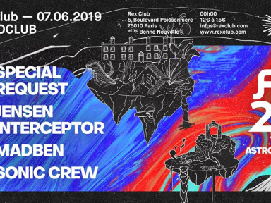 Astroclub au Rex Club avec Special Request et Jensen Interceptor
