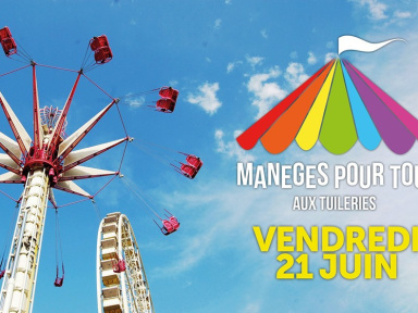 Manèges pour tous aux Tuileries : accès illimité aux attractions au profit de la lutte contre l'homophobie