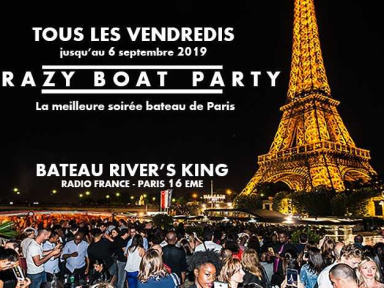 Crazy Boat en mode Summer Party au River's King 