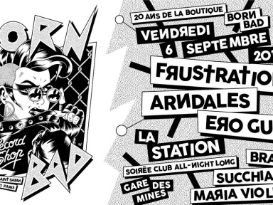 Born Bad Record Shop fête ses 20 ans à La Station-Gare des Mines