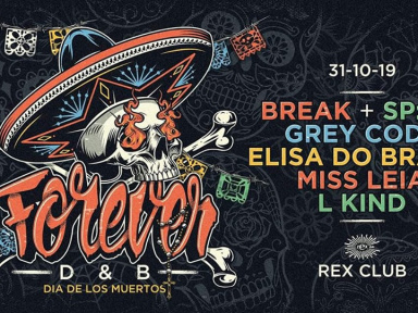 Forever DNB au Rex Club avec Break, Grey Code et Elisa Do Brasil 