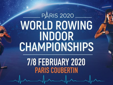 Championnats du monde d’aviron indoor 2020 au Stade Pierre de Coubertin à Paris