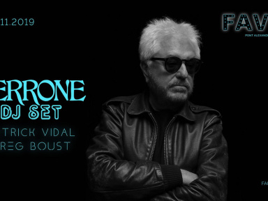 Cerrone au Faust avec Patrick Vidal et Greg Boust