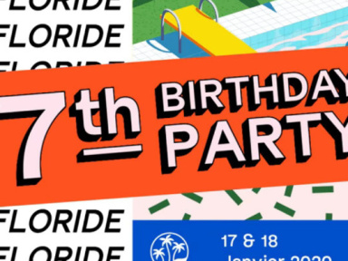 Allo Floride fête ses 7 ans au Sacré Club à Paris