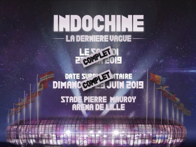Confinement : Indochine diffuse gratuitement sur Youtube son concert à Lille