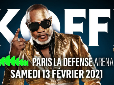 Koffi Olomidé en concert à Paris La Défense Arena en février 2021