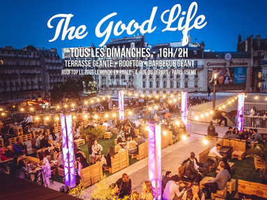 The Good Life sur les toits de Paris : opening avec Cut Killer