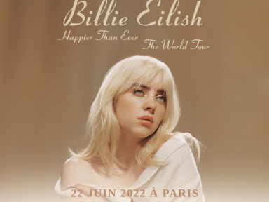 Billie Eilish en concert à l'Accor Arena de Paris en juin 2022