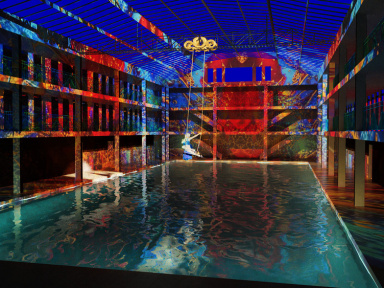 Nuit Blanche 2022 à Paris : installation immersive signée Annie Sperling à la piscine Molitor